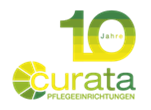 CURATA Care Holding GmbH Logo - Kunde von Lanes & Planes